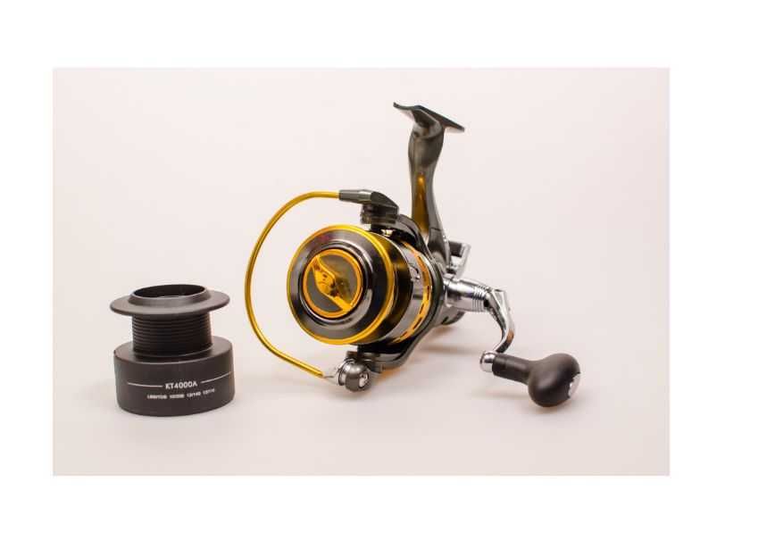 Set de 4 mulinete KT 5000A cu 6 rulmenti si bait runner