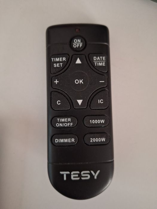 Șemineu electric de perete Tesy