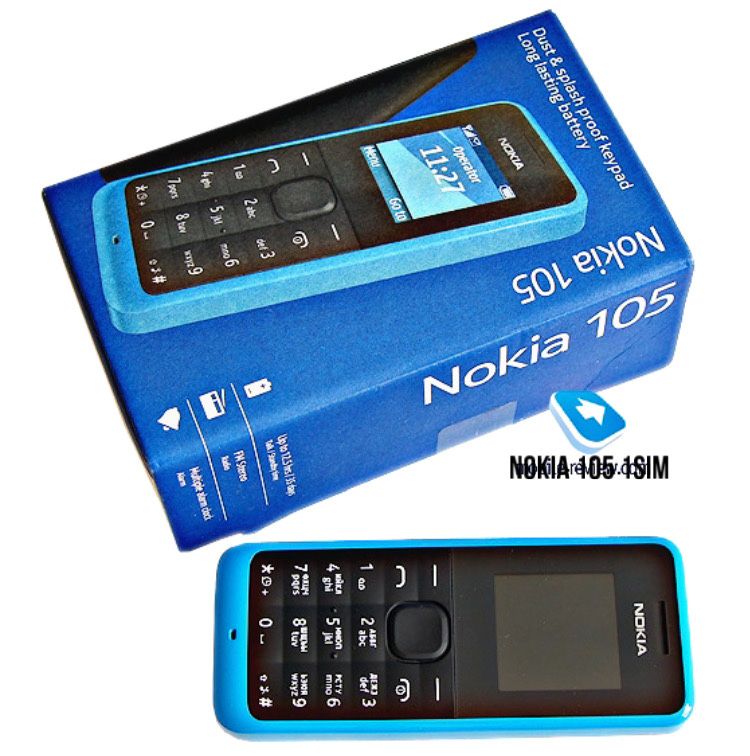 Простые телефоны Nokia новые запечатанные в коробке