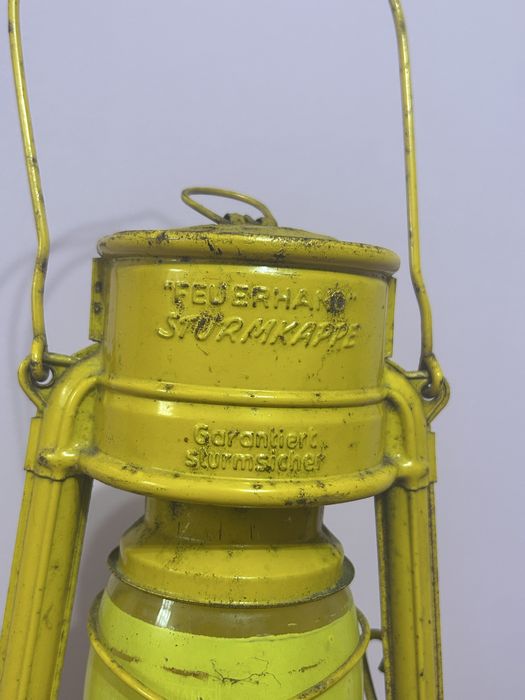 Lampă pe gaz originală Feuerhand Sturmkappe. Made in Germany