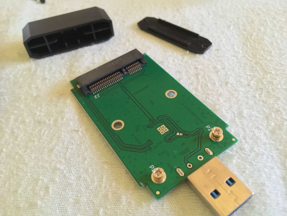 adaptor, caddy, rack msata la usb 3 pt. ssd, nou