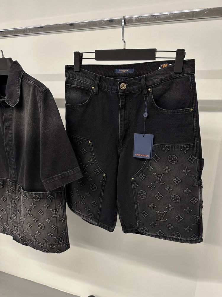 Compleu Louis Vuitton Denim black Premium s-xxl
