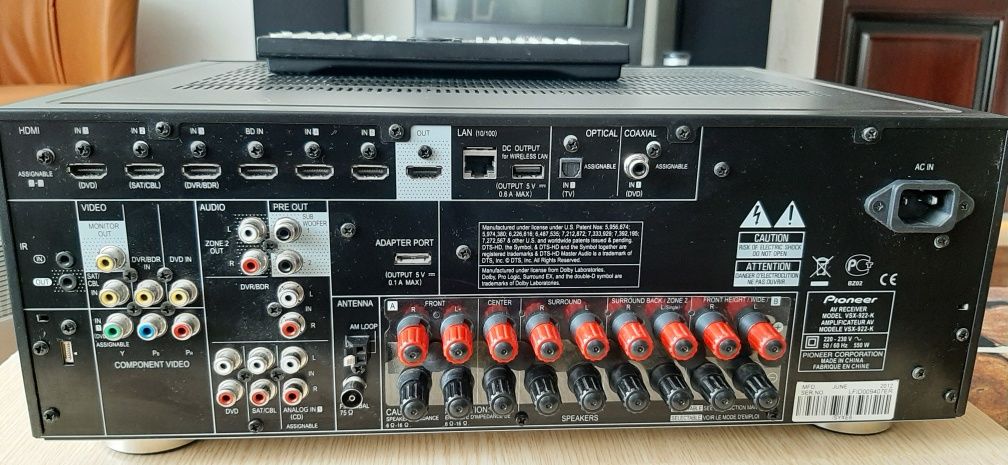 7-канален AV ресийвър Pioneer VSX-922.