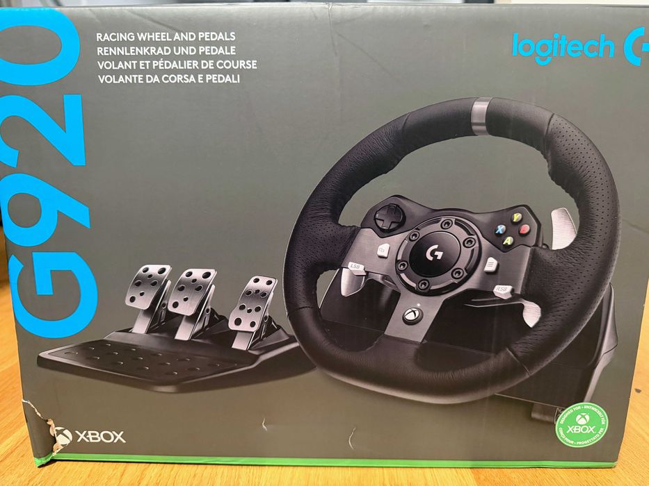 Logitech G920 volan gaming compatibil PC / Xbox One - Nou, SIGILAT