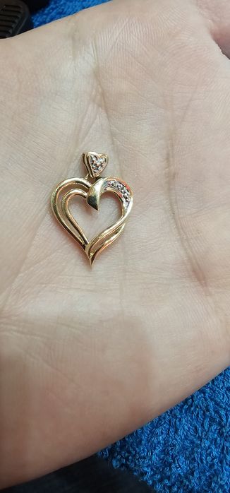 Inimioara / Pandantiv de Aur 14k, 1,73gr, 310lei/gr