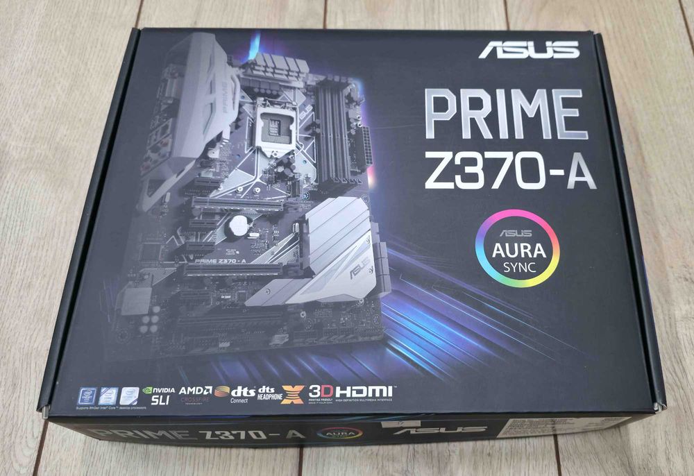 Материнская плата Asus Prime z370-a + Intel Core i7 8700