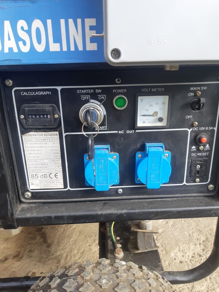 Generator curent profesional  pe benzina