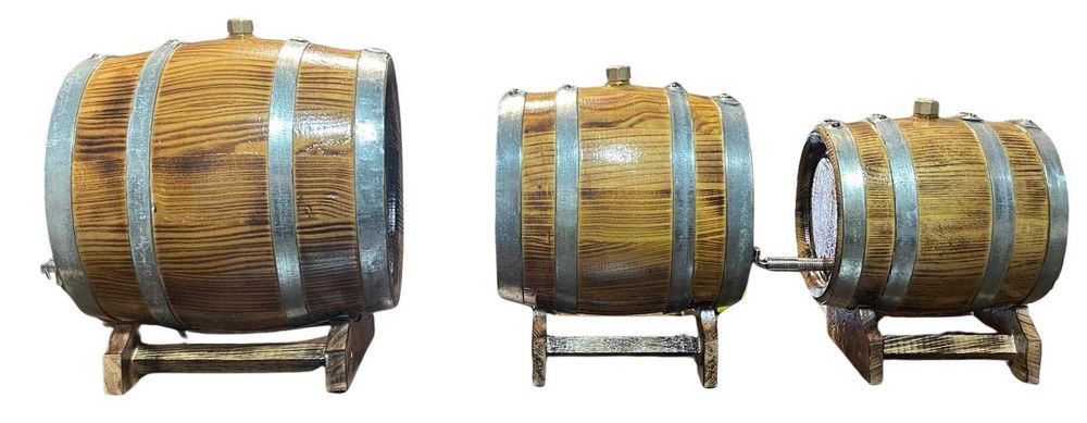 Butoi de DUD cu suflet 3/5/10 litri, tradițional/homemade/Cadou LUX