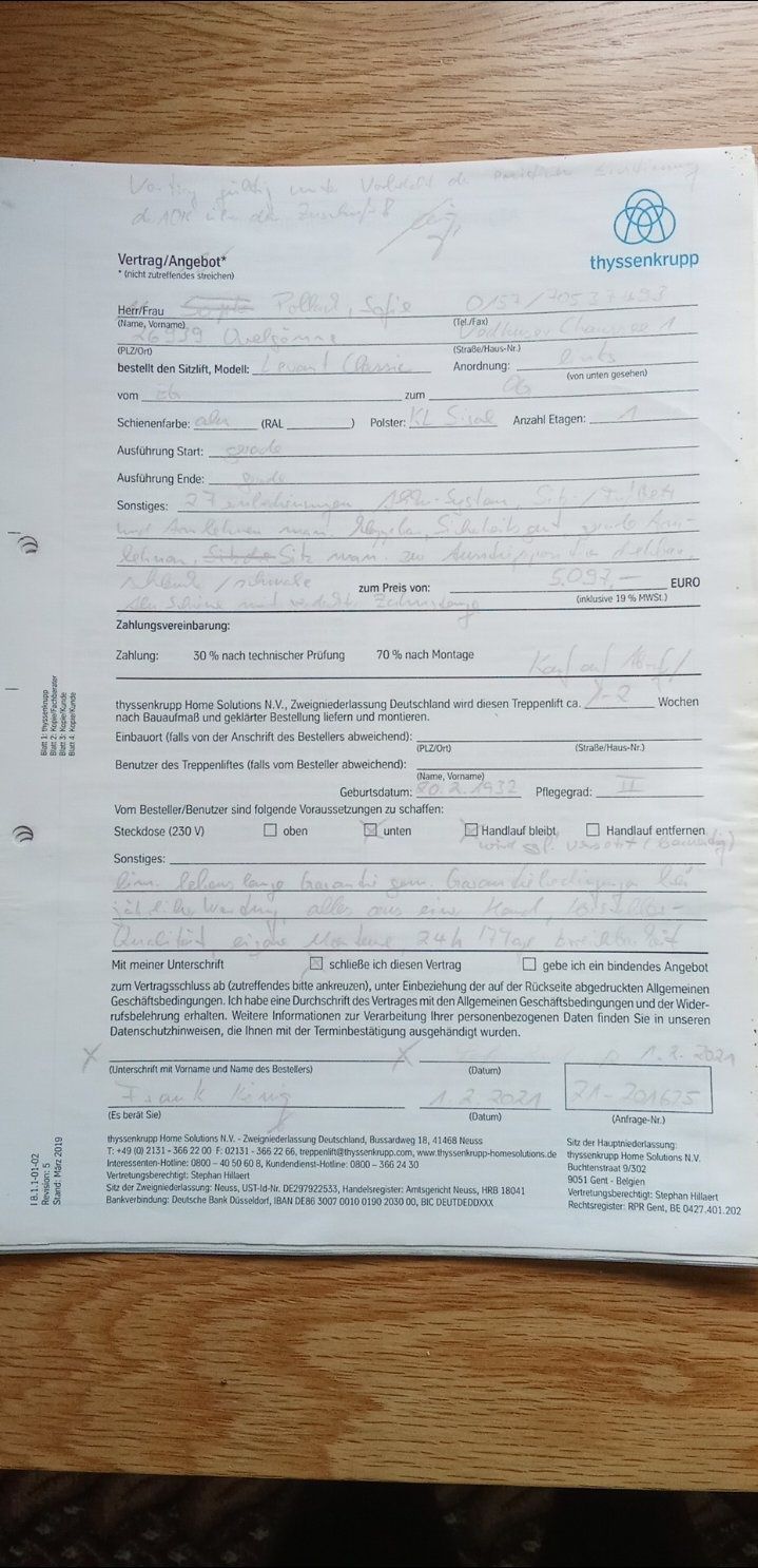 Инвалиден  лифт за стапала