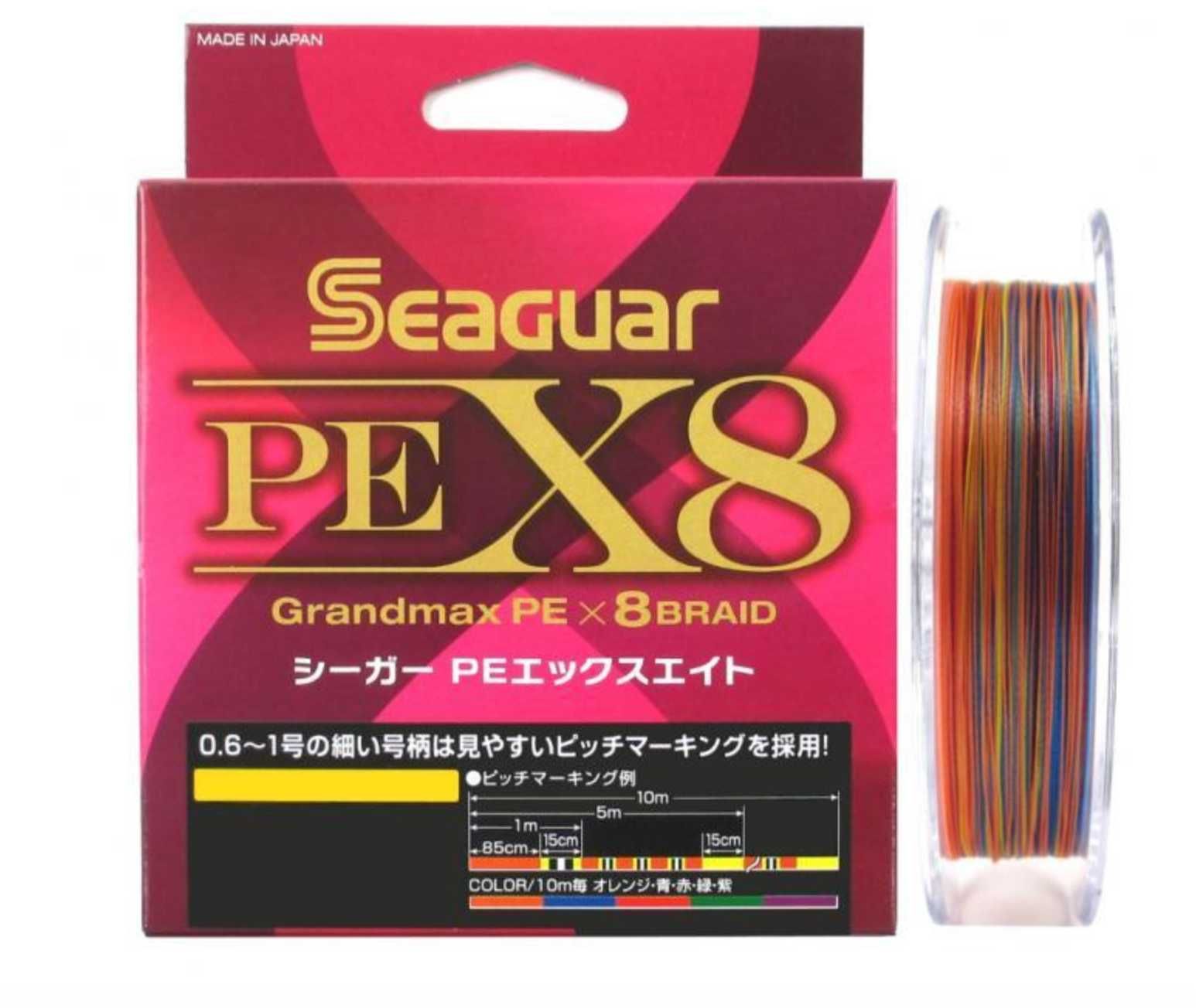 Продавам НОВИ 8 нишкови Японски плетени влакна Seaguar и Gosen Jigging