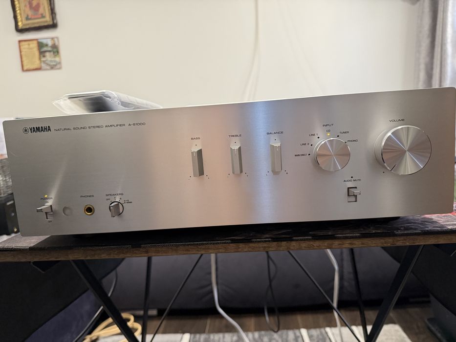 Amplificator Stereo Yamaha AS-1000,160W,22Kg,Telecomanda,Amplif TOP