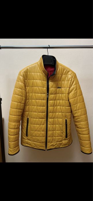 Geaca de piele cu doua fete