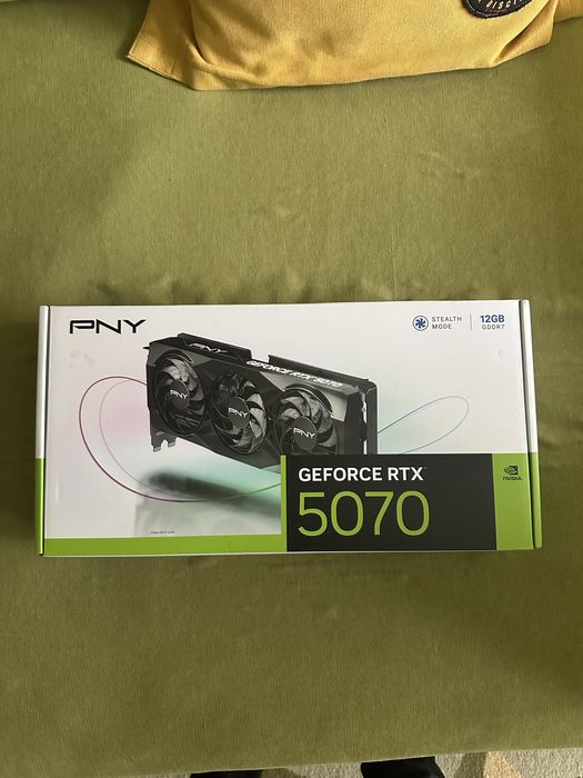 PNY GEFORCE RTX™ 5070 12GB Triple Fan DLSS 4 Graphics Card