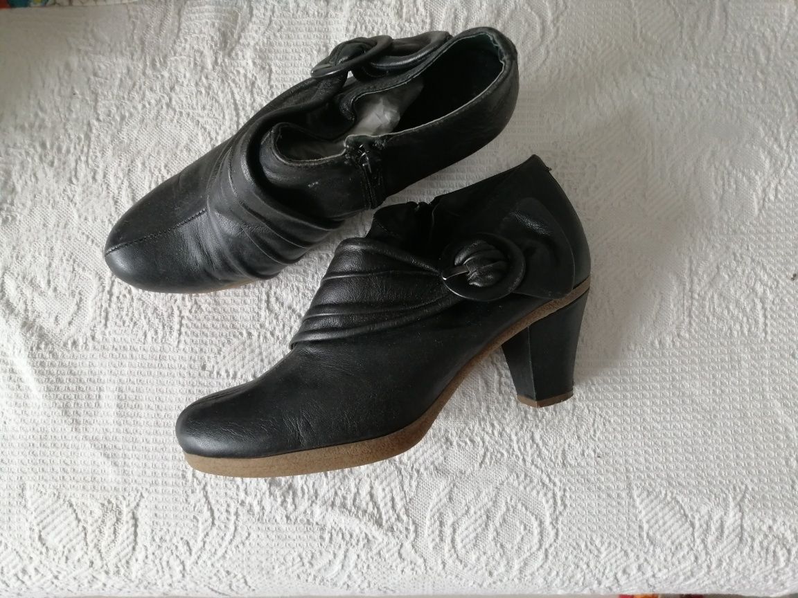 Botine, ghete piele 38