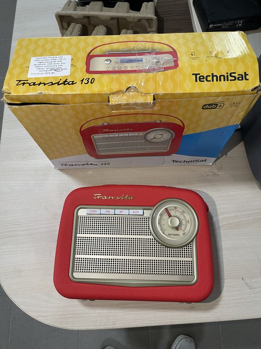 Techisat Transita 130 - Radio Bluetooth Portabil , 24 Ore Autonomie