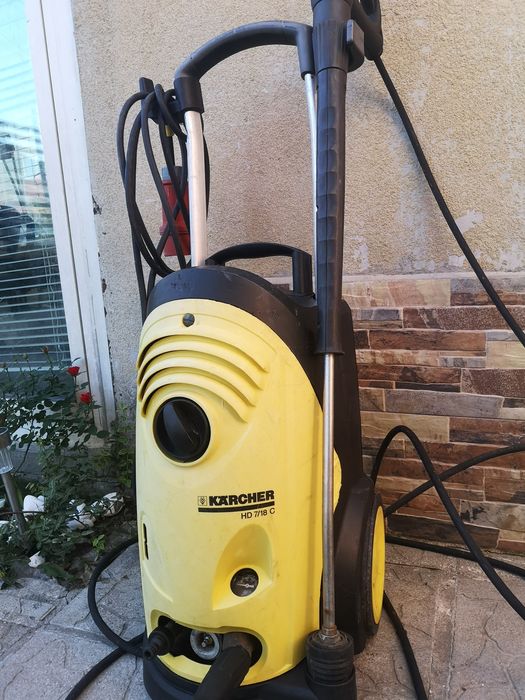 Водоструйка Karcher HD7/18 за Отпушване на Канали 380zv 180bar Супер С