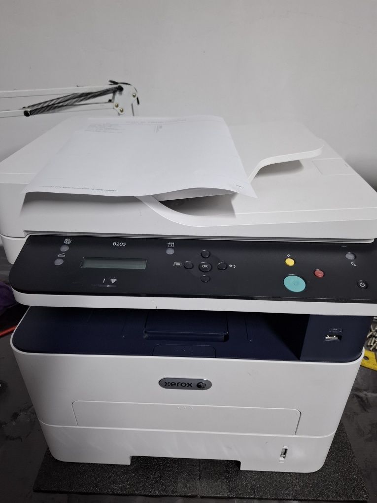 МФУ принтер 3в1 Xerox B205 с заправленным картриджем