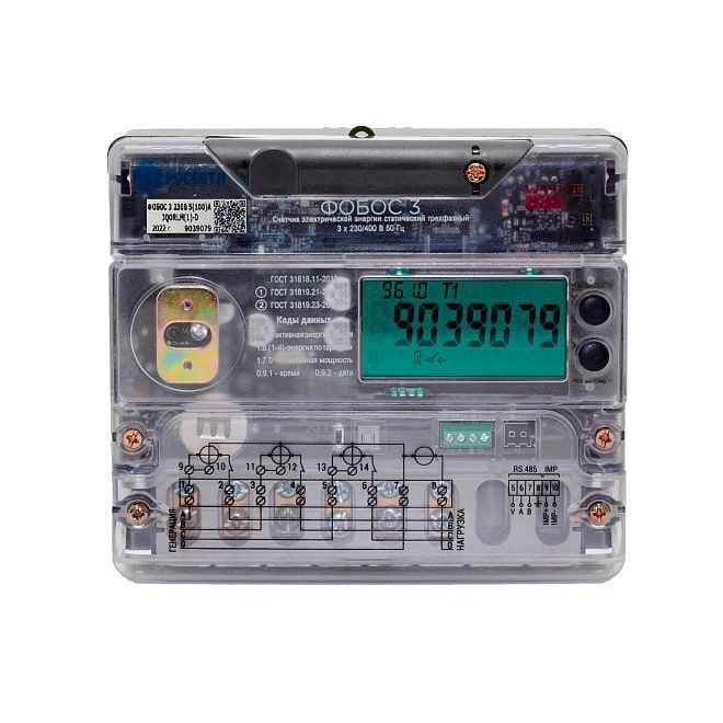 Счетчик Фобос 3 WaVIoT трехфазный