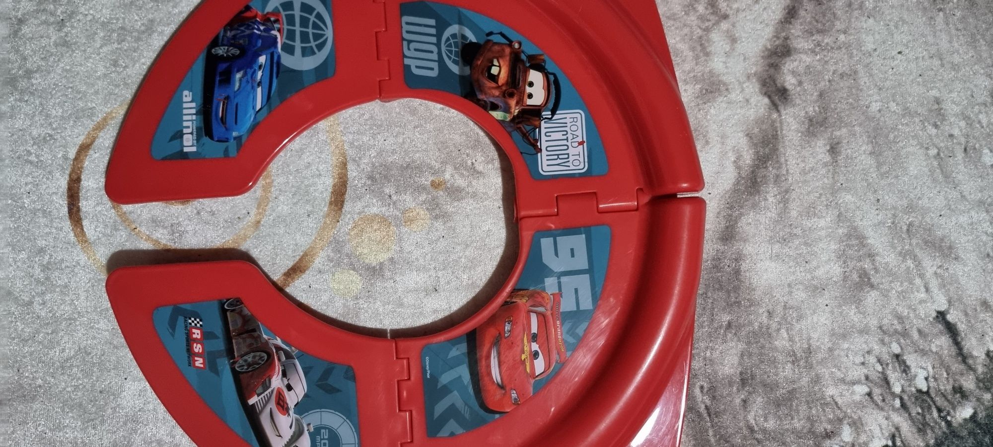 Детски адаптер за тоалетна чиния, сгъваем с мотиви на Дисни.