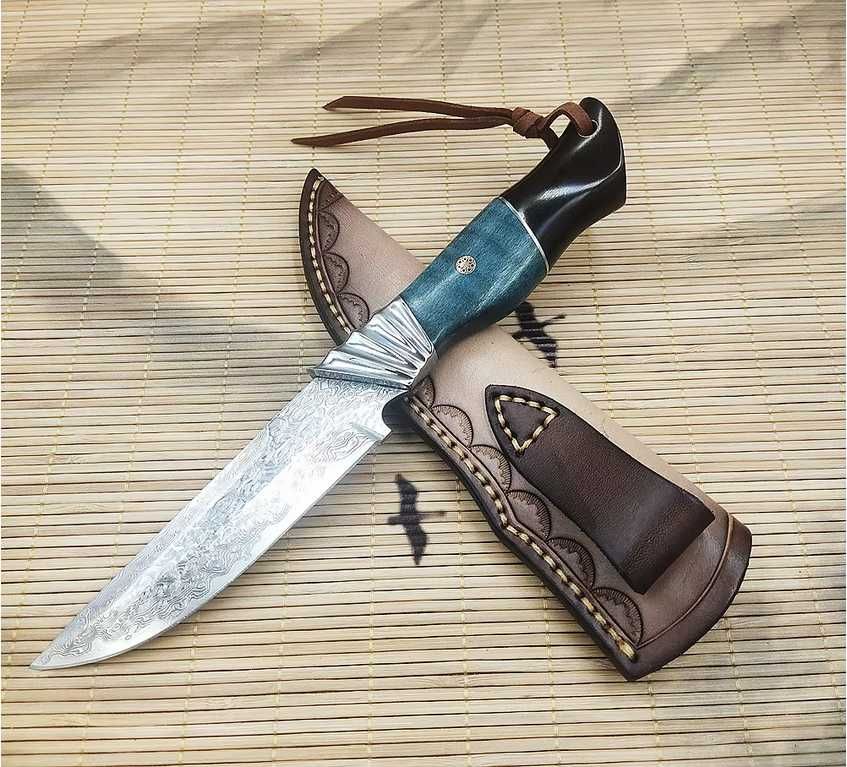 Cutit asiatic tactic Samura, teaca piele bovina