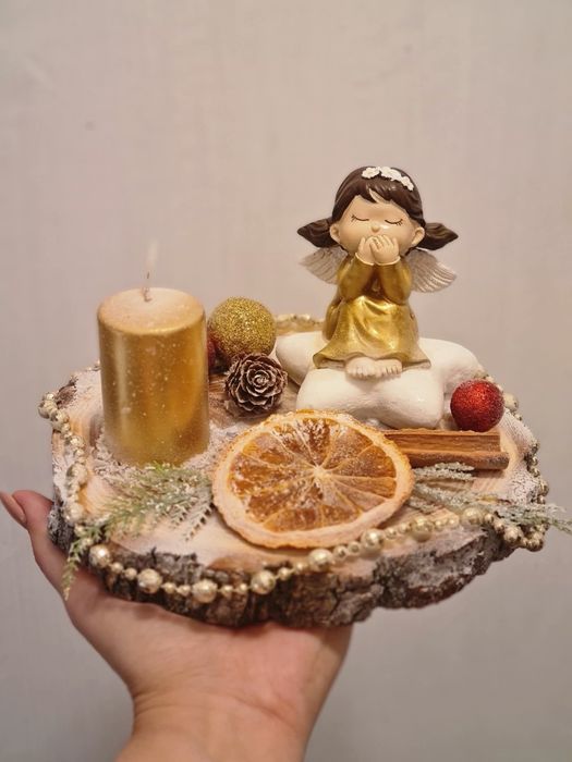 Ръчно изработен свещник