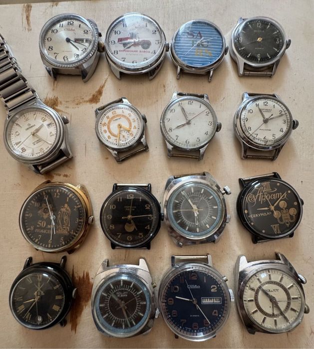 Ceas rusesc vechi poljot pobeda raketa