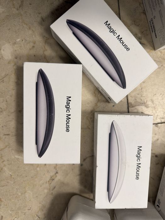 Apple magic mouse 3 nou sigilat usb c model a3204 alb sau negru