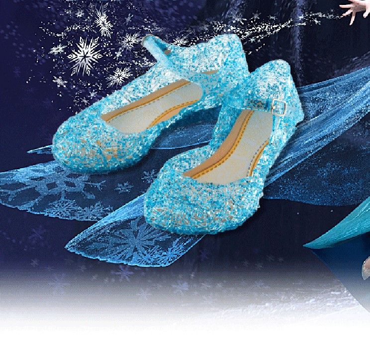 Pantofi pantofiori Elsa Frozen NOI marimile 25, 26, 27, 28,29