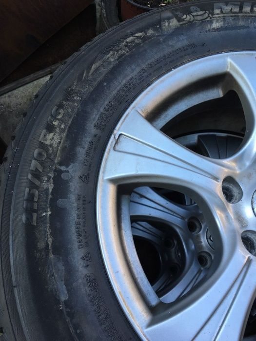 гуми Michlin с алуминиеви джанти 215/70 R16 Hyundai Santa Fe / Tucson