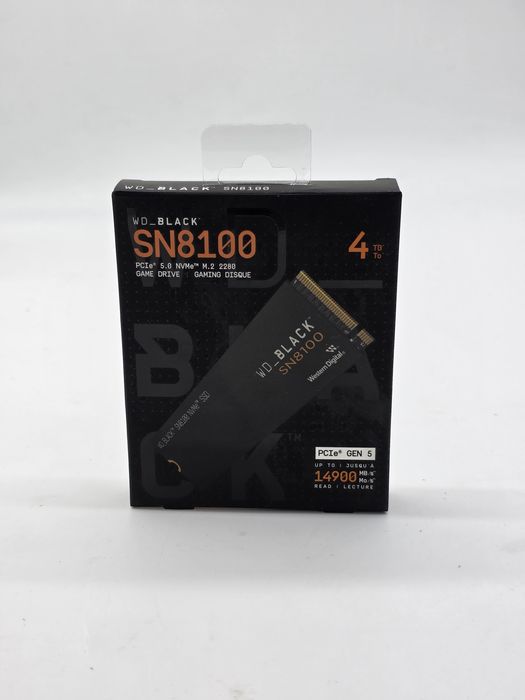 SSD Western Digital Black SN8100 NVMe - 4TB, SIGILAT