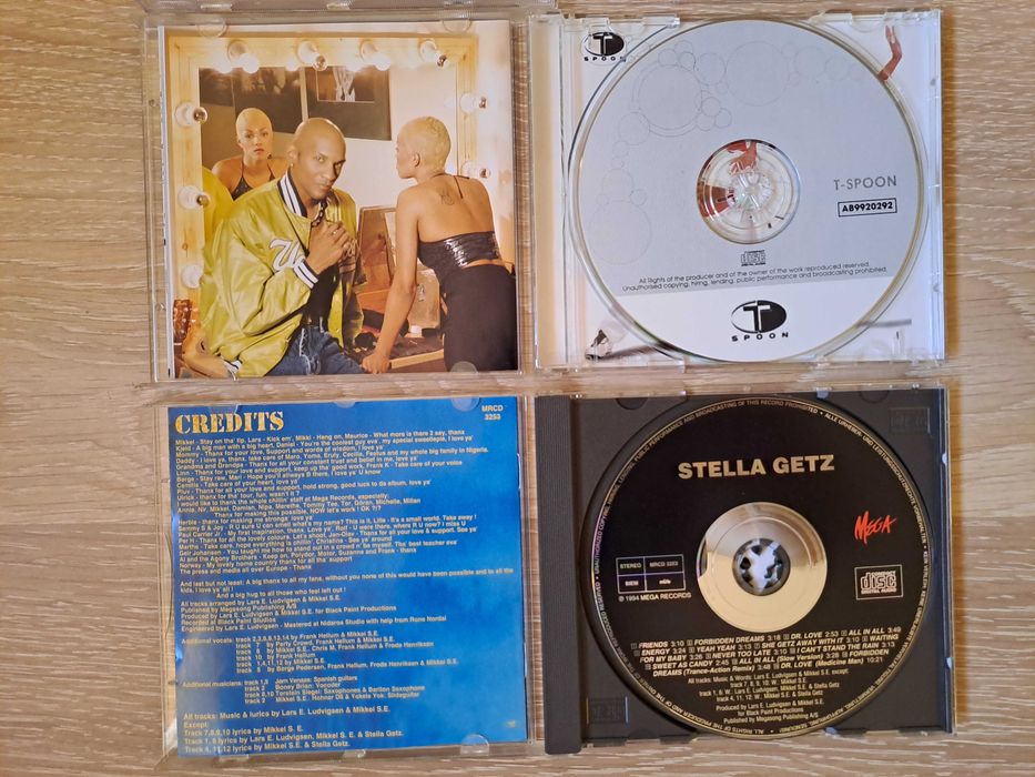 Pachet 4 CD Originale Eurodance anii '90- Alexia, Stella Getz, T-Spoon