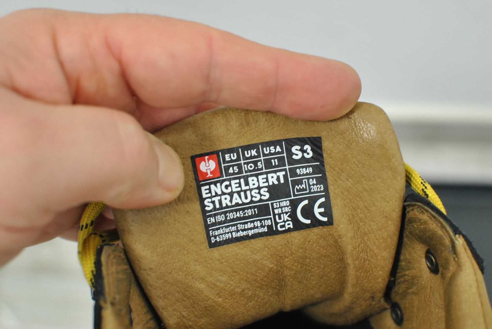 Engelbert Strauss ghete de piele marimea 45  (1881E17)