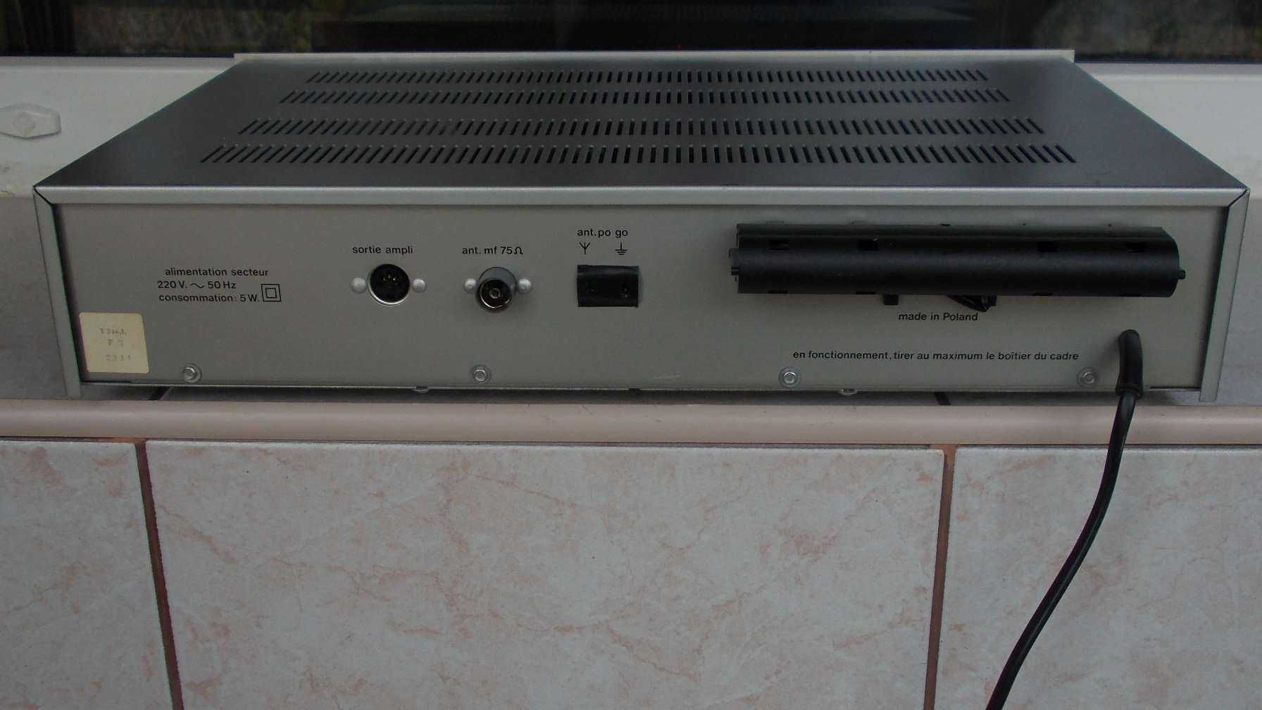 Tuner Dual ct 1450, Brandt t 714 (Unitra) radio deck vintage