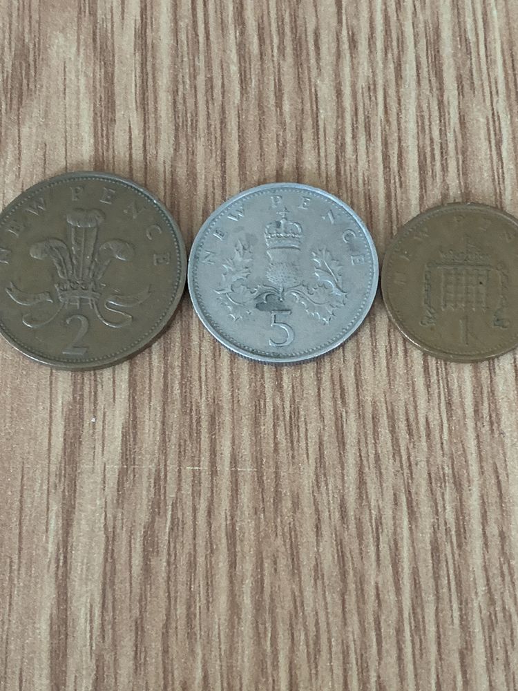New Penny monede rare Anglia