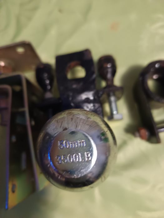 Комплект теглич и топка и планки за ремарке нови