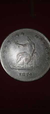 Сребърен долар 1879 година