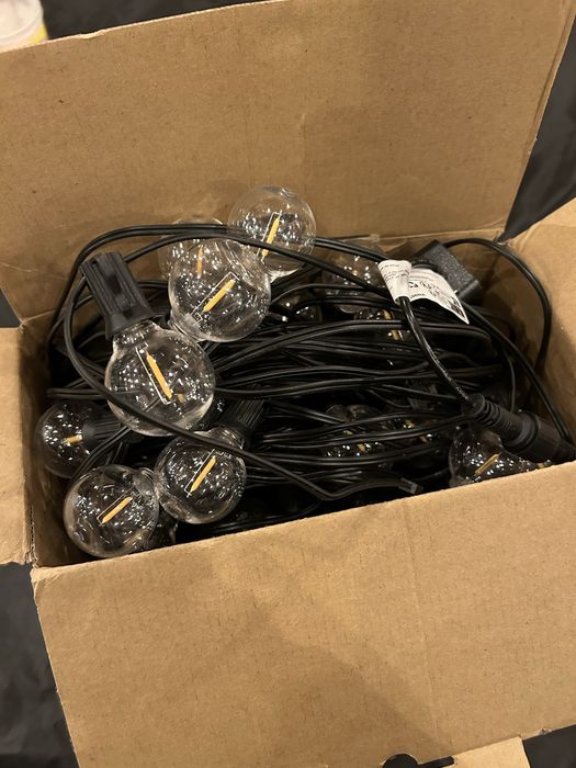 Ghirlanda luminoasa exterior - gradina