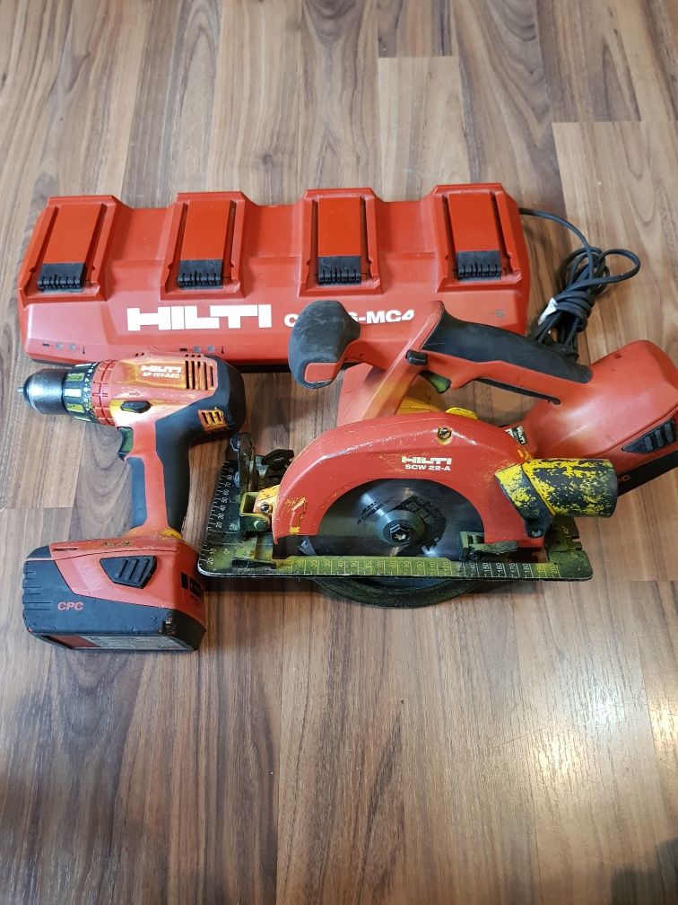 Set Hilti filetantă și circular