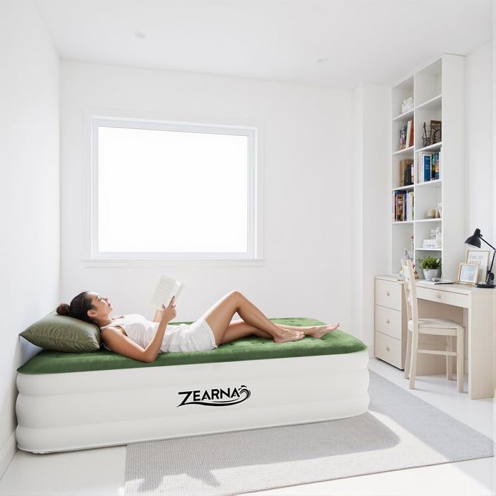 Saltea gonflabilă autoumflantă în 3 min, (Single, 46 cm)