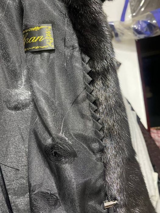 Шуба норка полушубок норковый натуральный размер 44-46 S/M