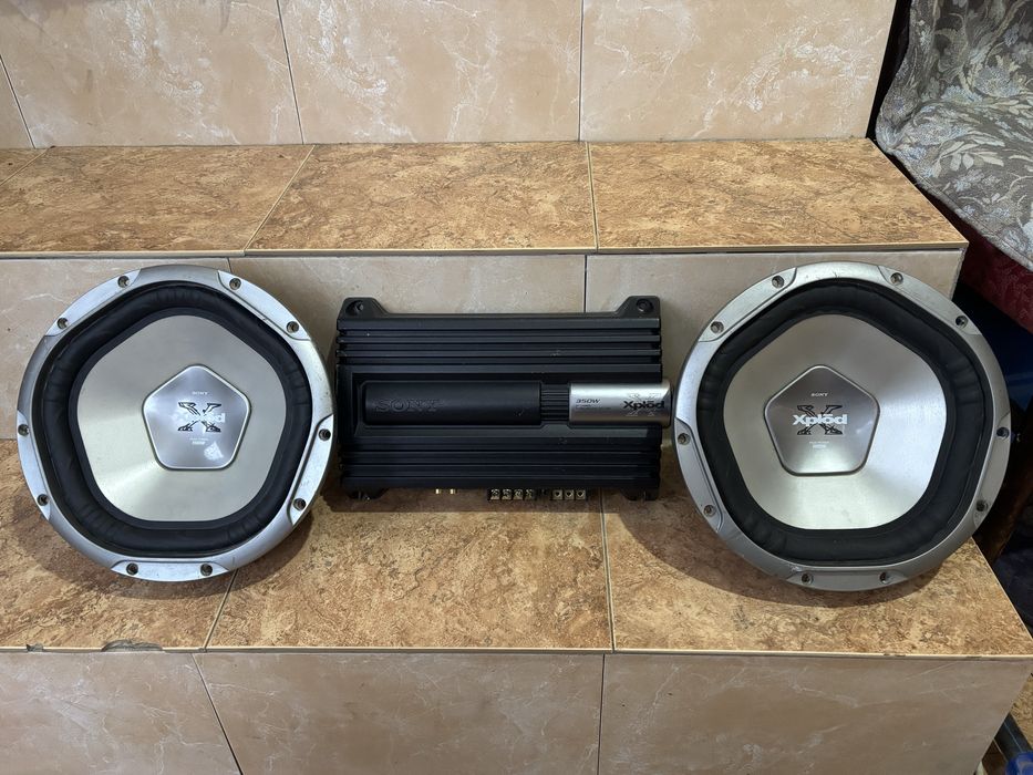 Amplificator si difuzoare Sony Xplod