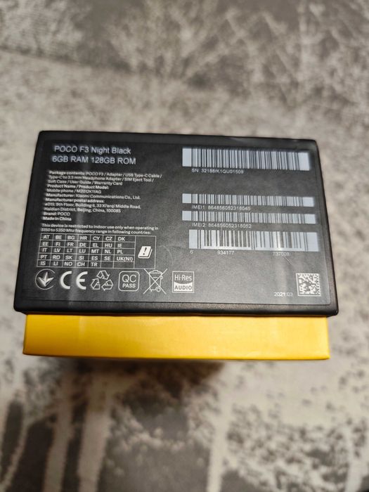 Xiaomi POCO F3 6/128Gbt - Отличен