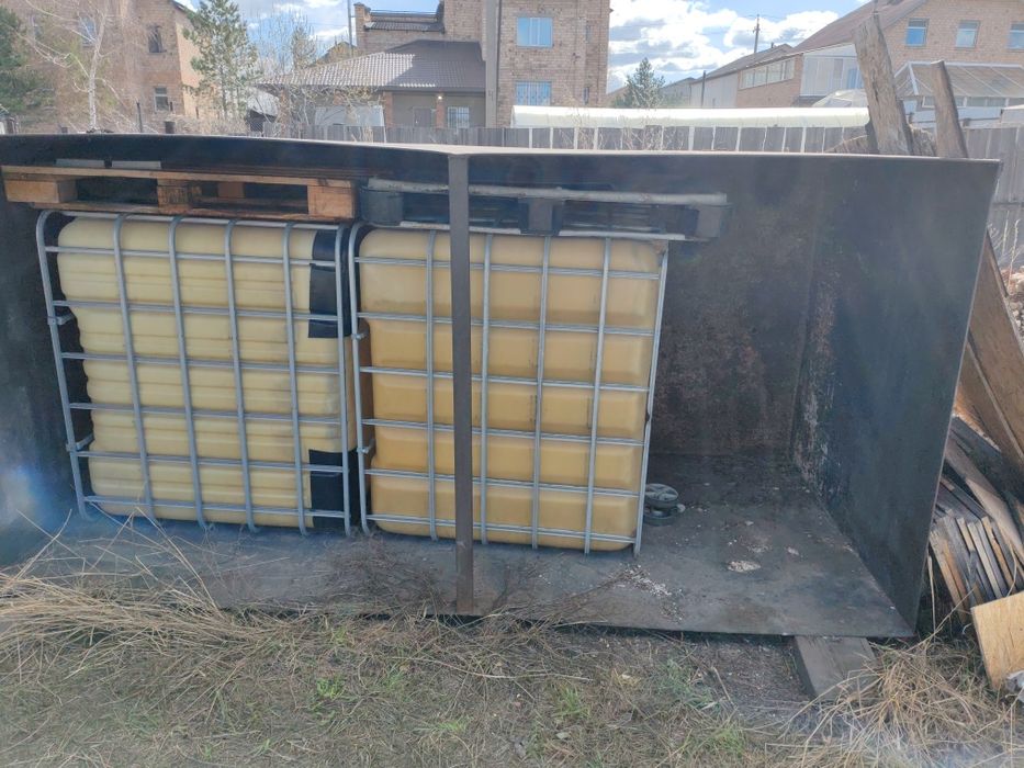 Бак для воды металлический