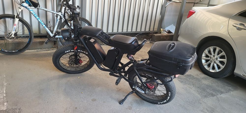Электровелосипед FAT BIKE, 2WD,  двухподвес