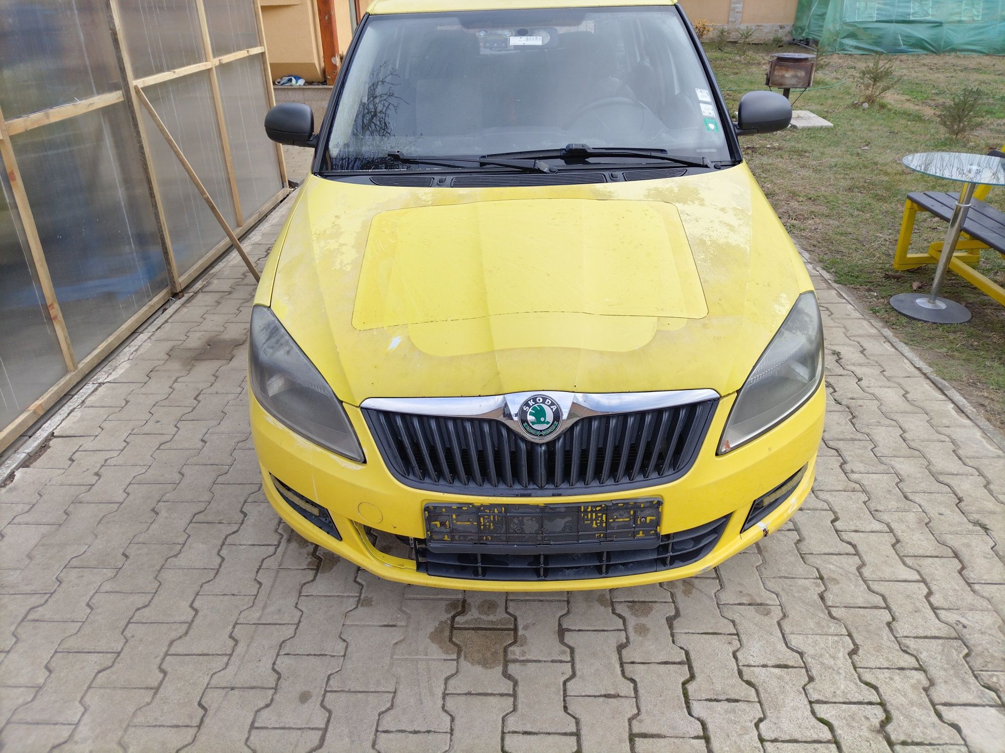 Skoda fabia 1.6 TDI НА ЧАСТИ!!!
