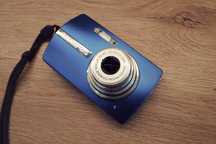 Aparat foto digital Olympus U700 compact Blue Card memorie instagram