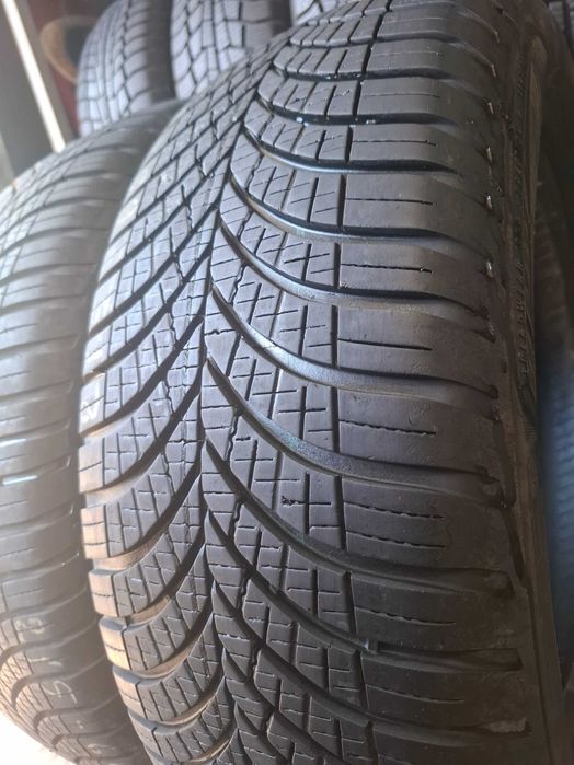 2 Всесезонни гуми Goodyear 215/60/16 ДОТ22 (безплатно поставяне)