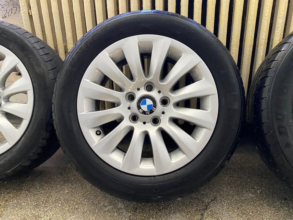 Set roți vara originale BMW E90 – jante aliaj + anvelope Dunlop