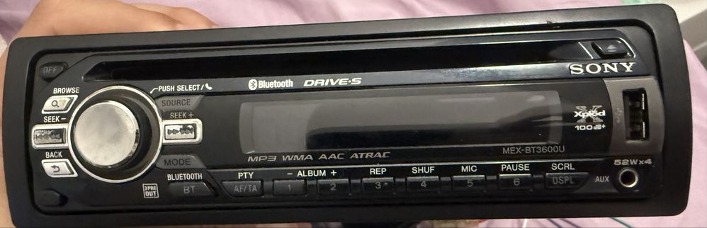 Sony mex - BT3600U