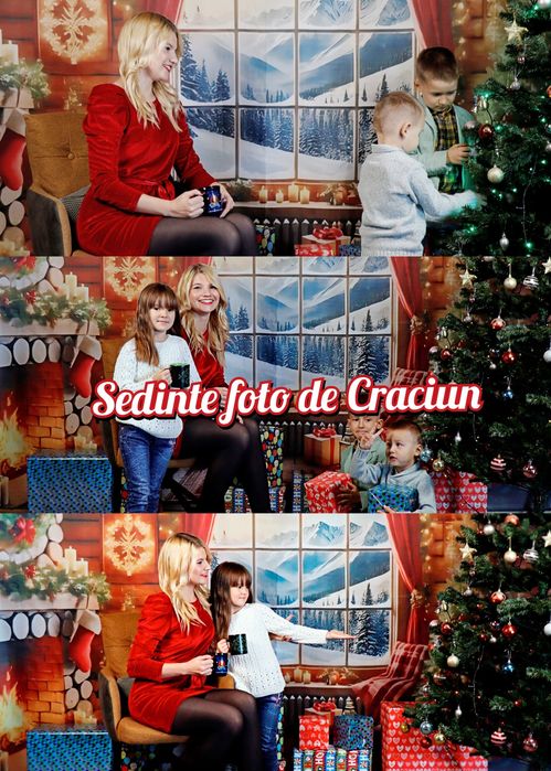 Sedinte foto de Craciun